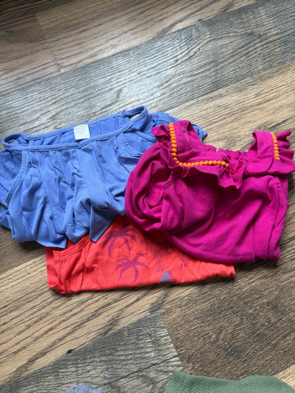 Girls 4T Tank Top Bundle-3 Tops